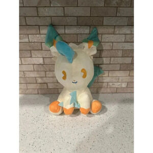 Pokemon Center Limited‎ Mix Ou Lait Leafeon Plush b35